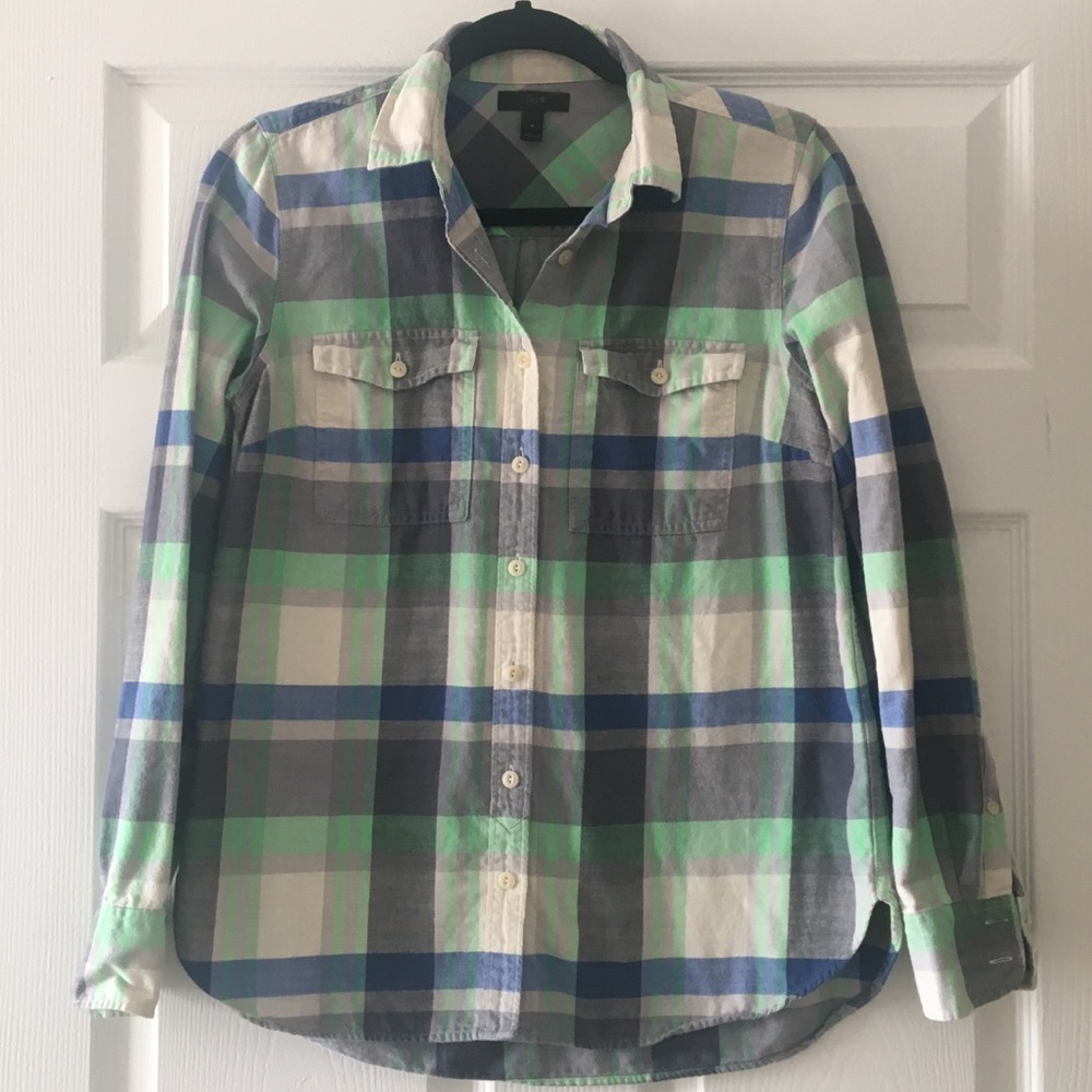 JCrew Plaid Shirt